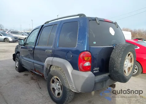 2004 Jeep Liberty Sport z USA, uszkodzony, nr VIN 1J4GL48K54W297914